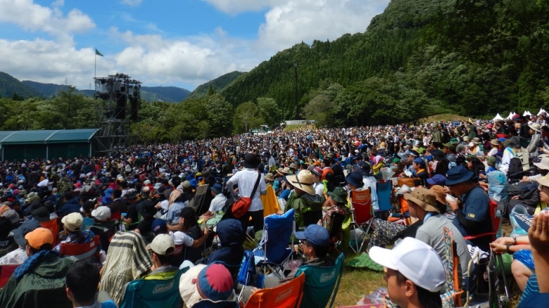 フジロック会場内での盗難