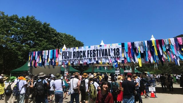 フジロックではリュック