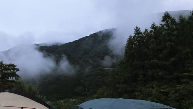 フジロックの雨